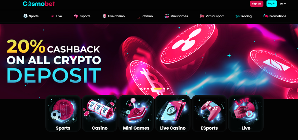 Cosmobet Could Be The Universal Crypto Casino and Sports Betting Platform That Dominates The Market