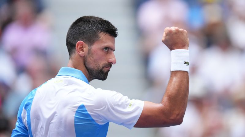 Novak Djokovic beats American star Taylor Fritz to reach US Open semifinals and celebrates with a singalong