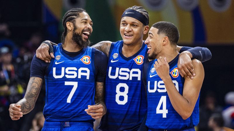 Team USA routs Italy, 100-63, to reach FIBA Basketball World Cup semifinals