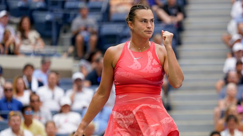 Aryna Sabalenka breezes past Zheng Qinwen to reach US Open semifinals