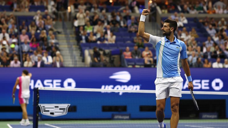 US Open: Novak Djokovic cruises to final after comfortable win against American Ben Shelton