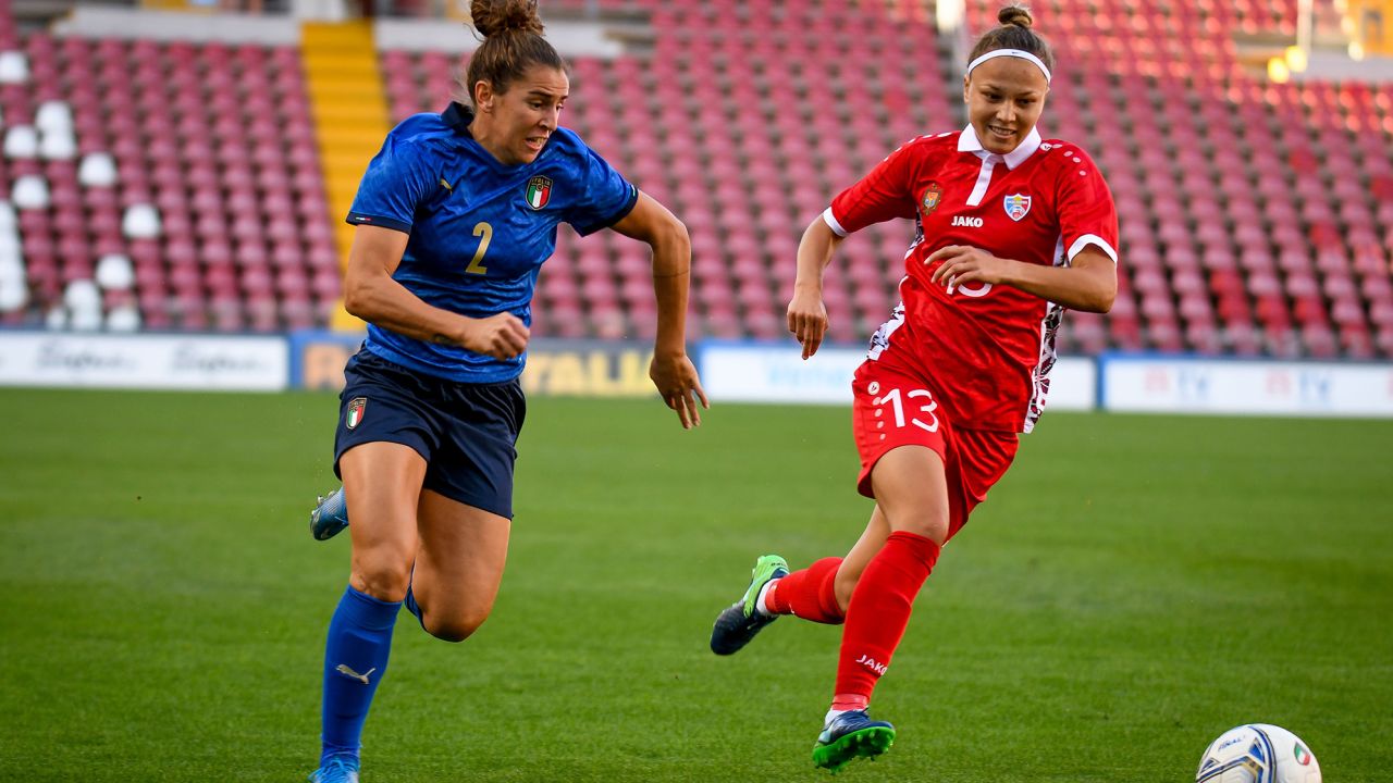 Violeta Mitul was playing club soccer in Iceland.