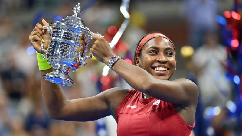 US Open women’s final: American Coco Gauff rallies to defeat Aryna Sabalenka in dramatic finish