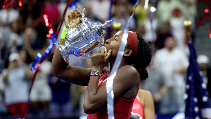 In pictures: Coco Gauff victorious in US Open women’s final