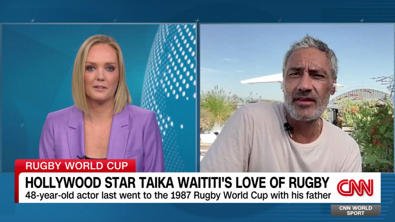 Hollywood Star Taika Waititi’s love of rugby