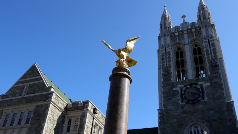 Boston College suspends swimming and diving program for hazing