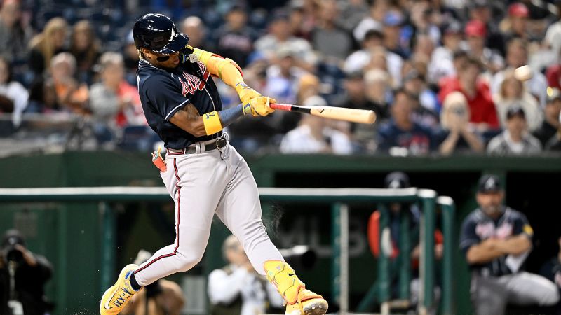 Atlanta Braves slugger Ronald Acuña Jr. becomes 5th player in MLB history to join elite 40-40 Club