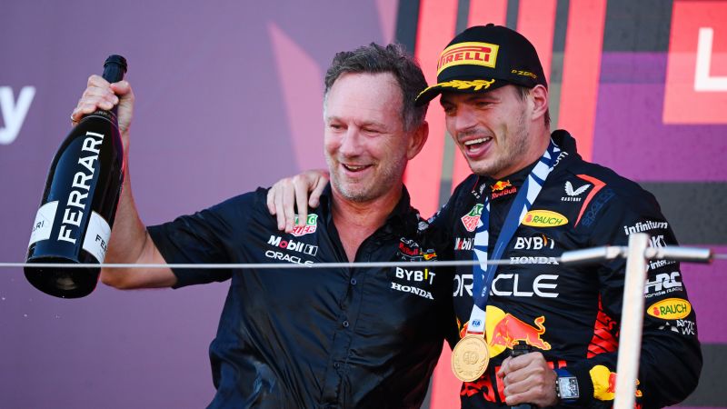 Red Bull wins constructors’ championship following Max Verstappen’s victory at Japanese Grand Prix