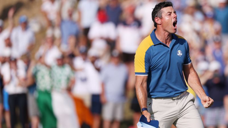 ‘The angriest I have been in my career’: Rory McIlroy says two heated rows with US caddies fueled Ryder Cup win