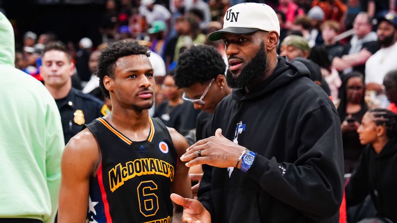 LeBron James says son Bronny is ‘doing extremely well’ after cardiac arrest and aims to play this season