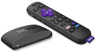 Roku Express 4K in Kombination mit der Voice Remote Pro