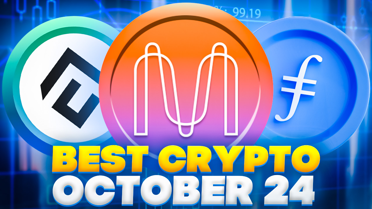 Best Crypto to Buy Now October 24 – Mina Protocol, Conflux, Filecoin