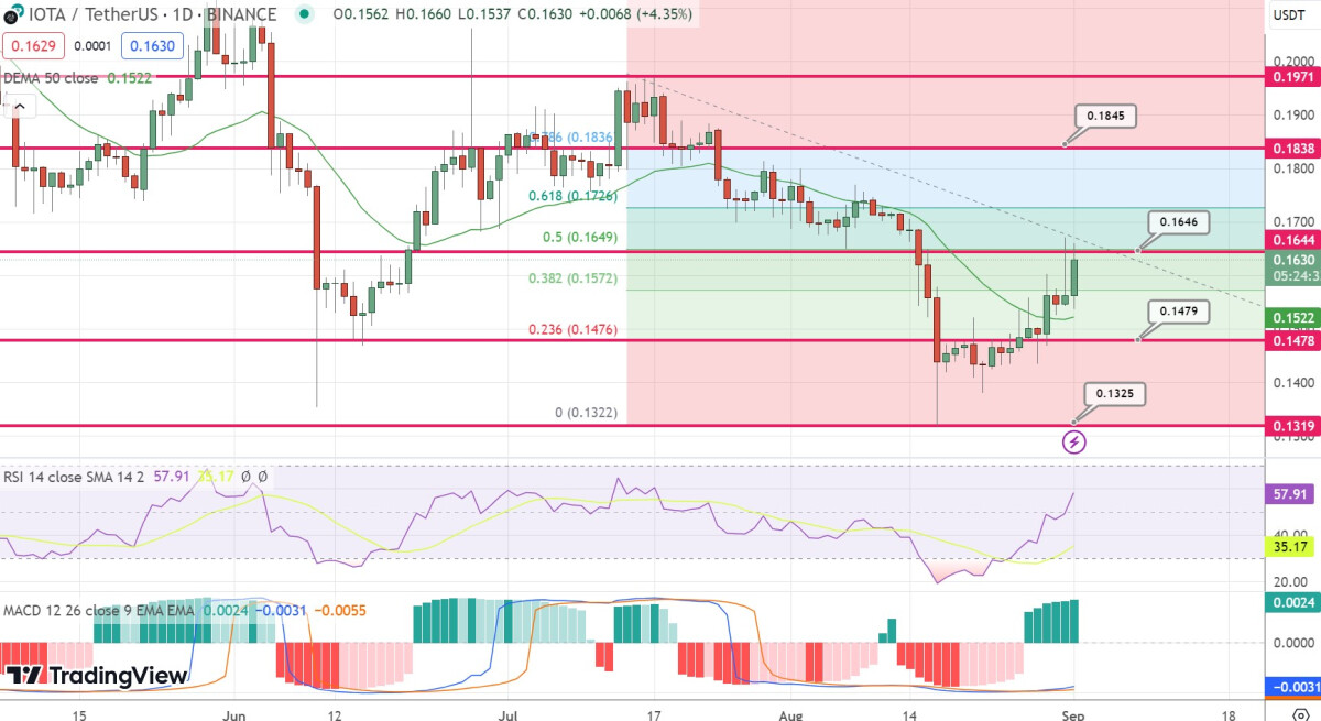 IOTA Price Prediction as $10 Million Trading Volume Comes In – Are Whales Buying?