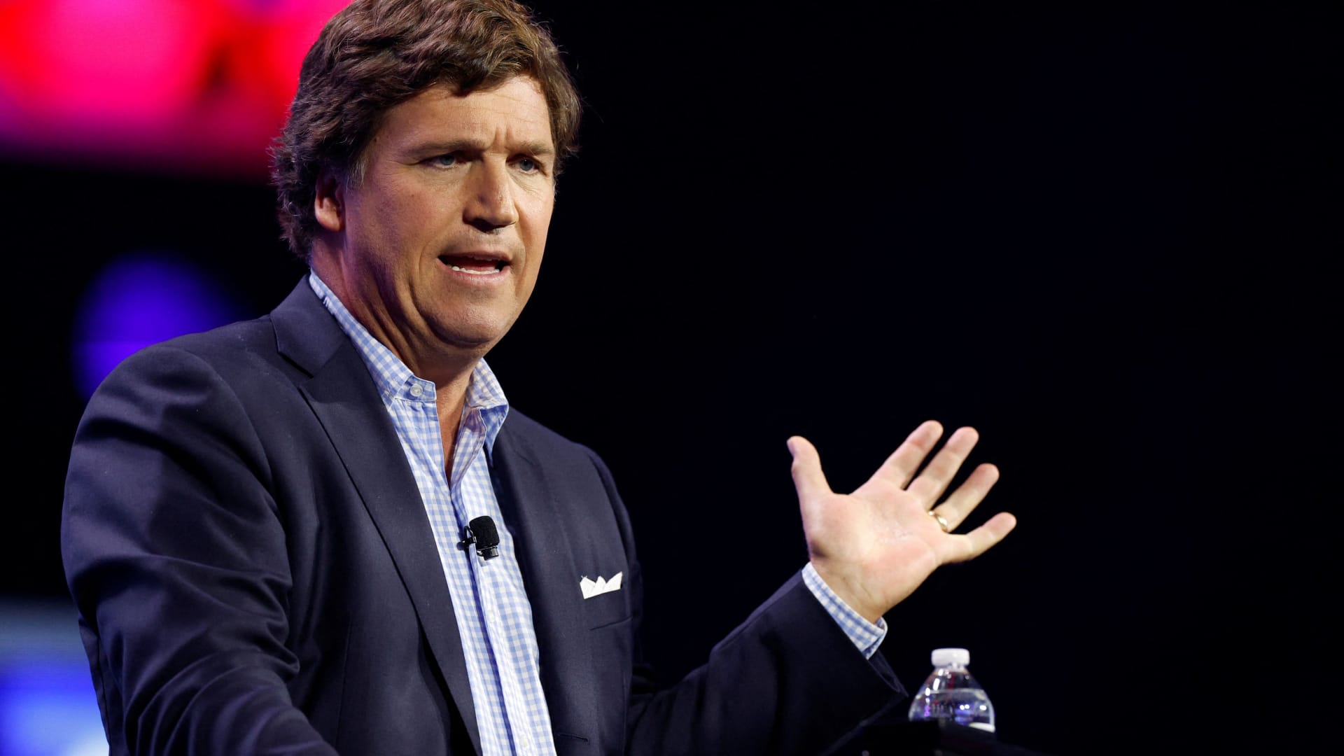 Tucker Carlson media company signs its first ad deal