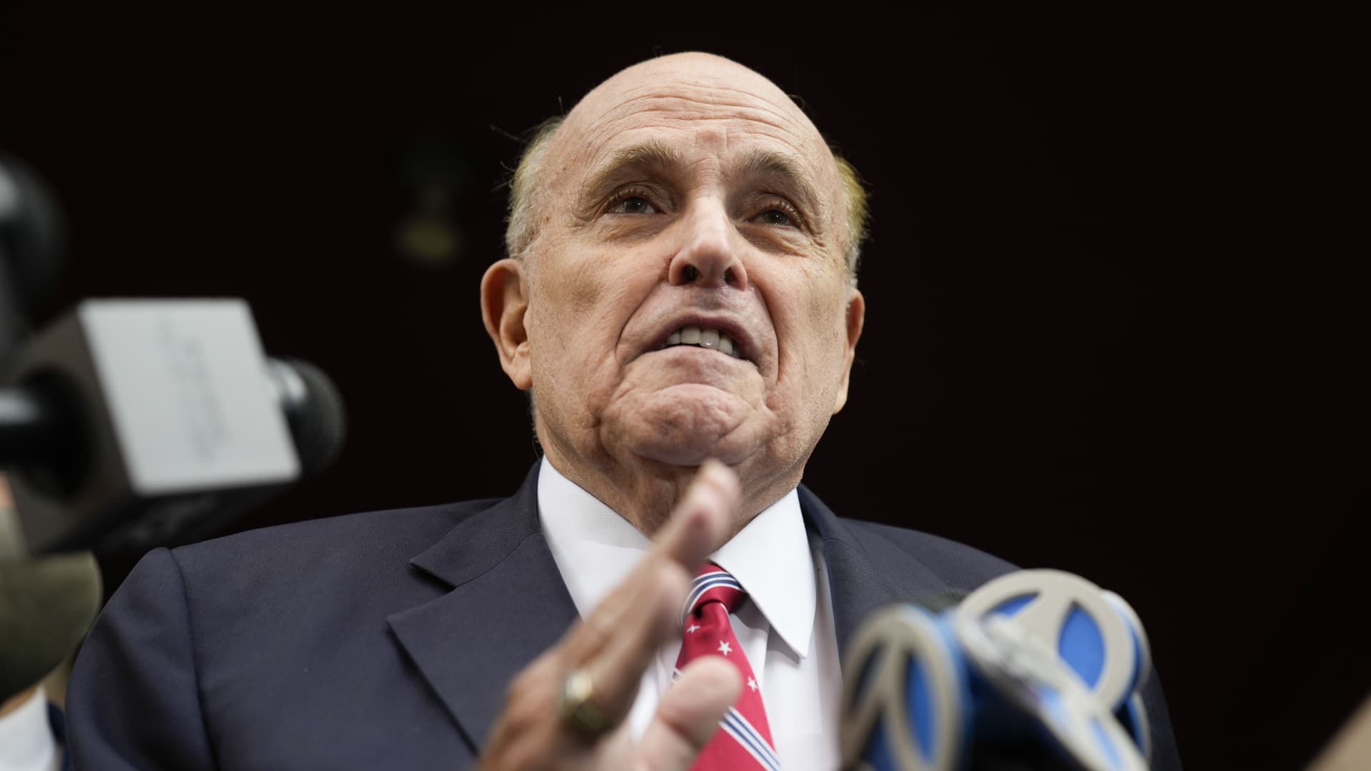 Former Trump lawyer Rudy Giuliani sues Biden for defamation over ‘Russian pawn’ crack