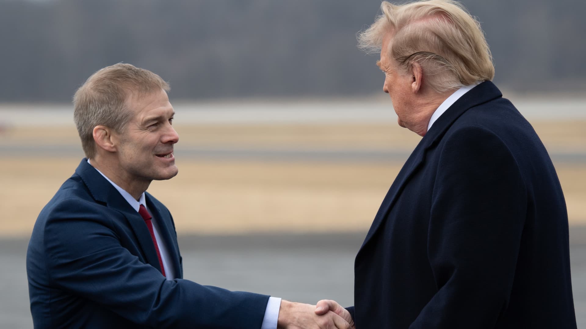 Trump endorses GOP Rep. Jim Jordan of Ohio for House speaker in race to replace McCarthy