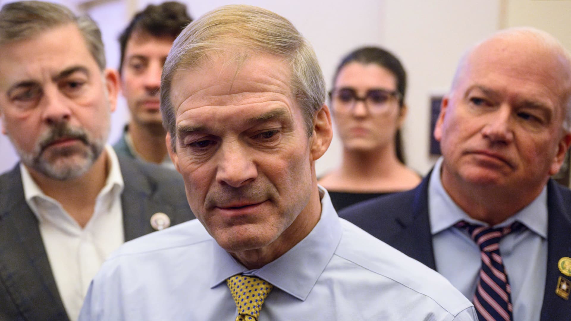 Rep. Jim Jordan nominated for House speaker, but falls short of total votes needed