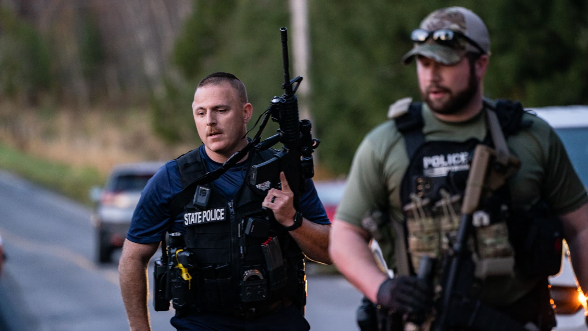 Maine releases names of mass shooting victims, search for suspect continues