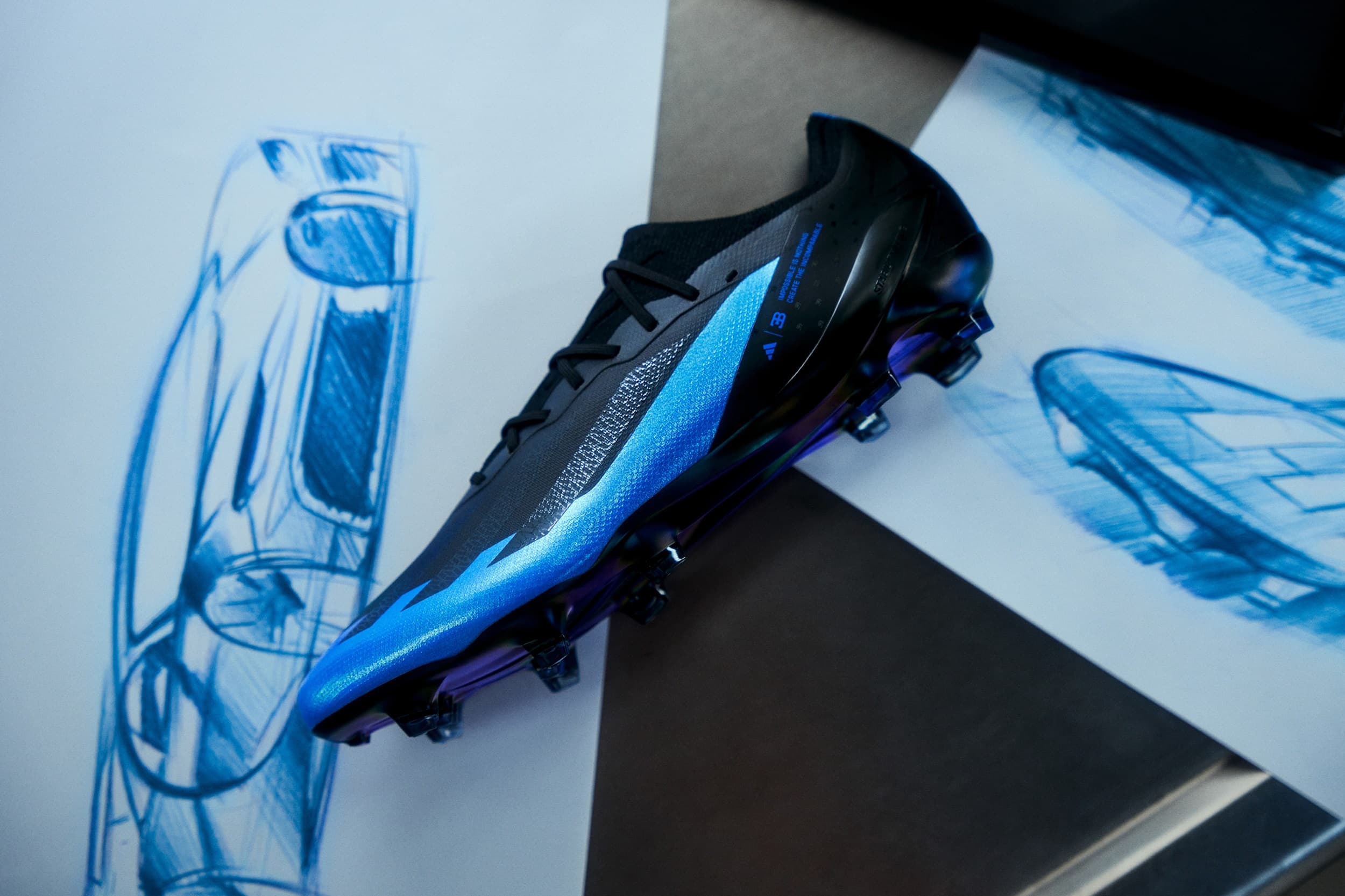 Adidas and Bugatti Collaborate on Limited-Edition Soccer Shoes with Digital Twins