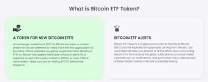 Bitcoin ETF Token crypto project