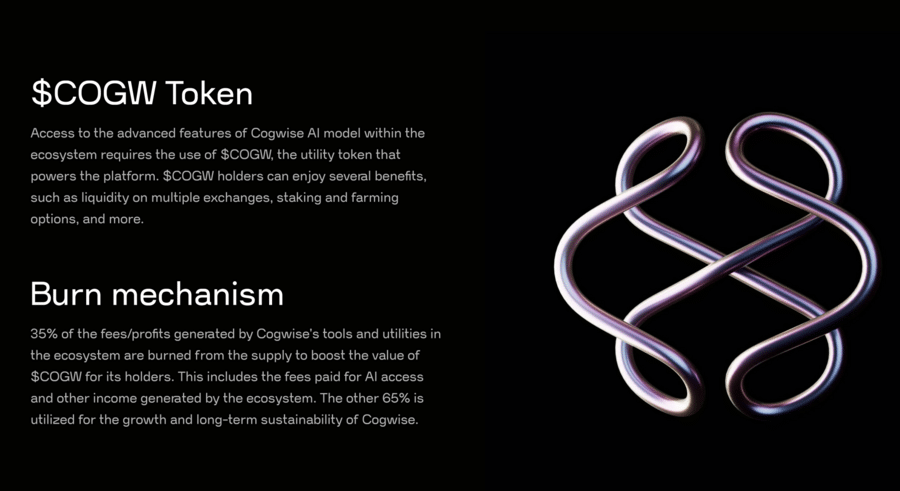 $COGW Token and Burn Mechanism