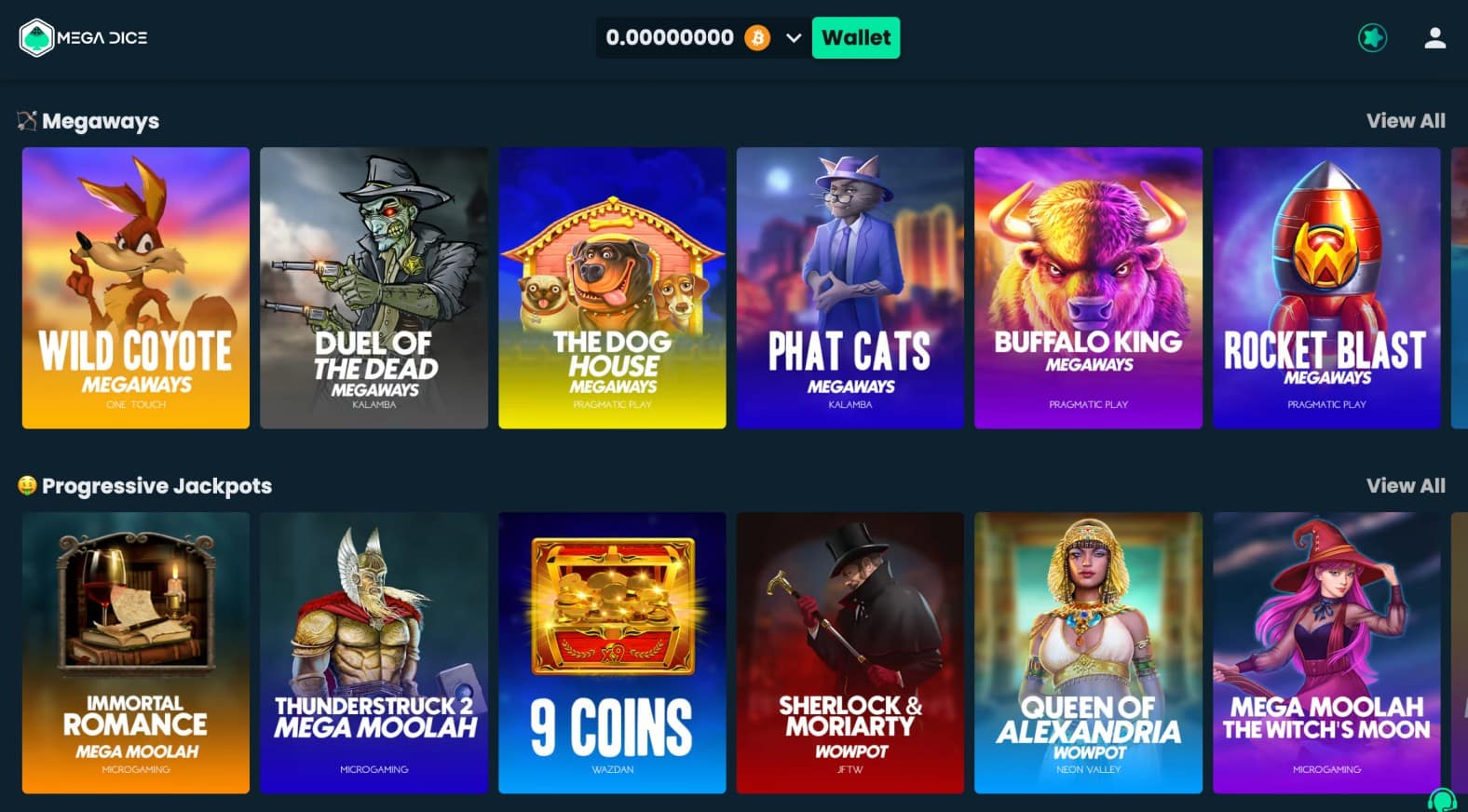 Mega Dice slot games