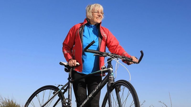 After her three children died, 85-year-old Mavis Paterson cycled 1,000 miles around Scotland