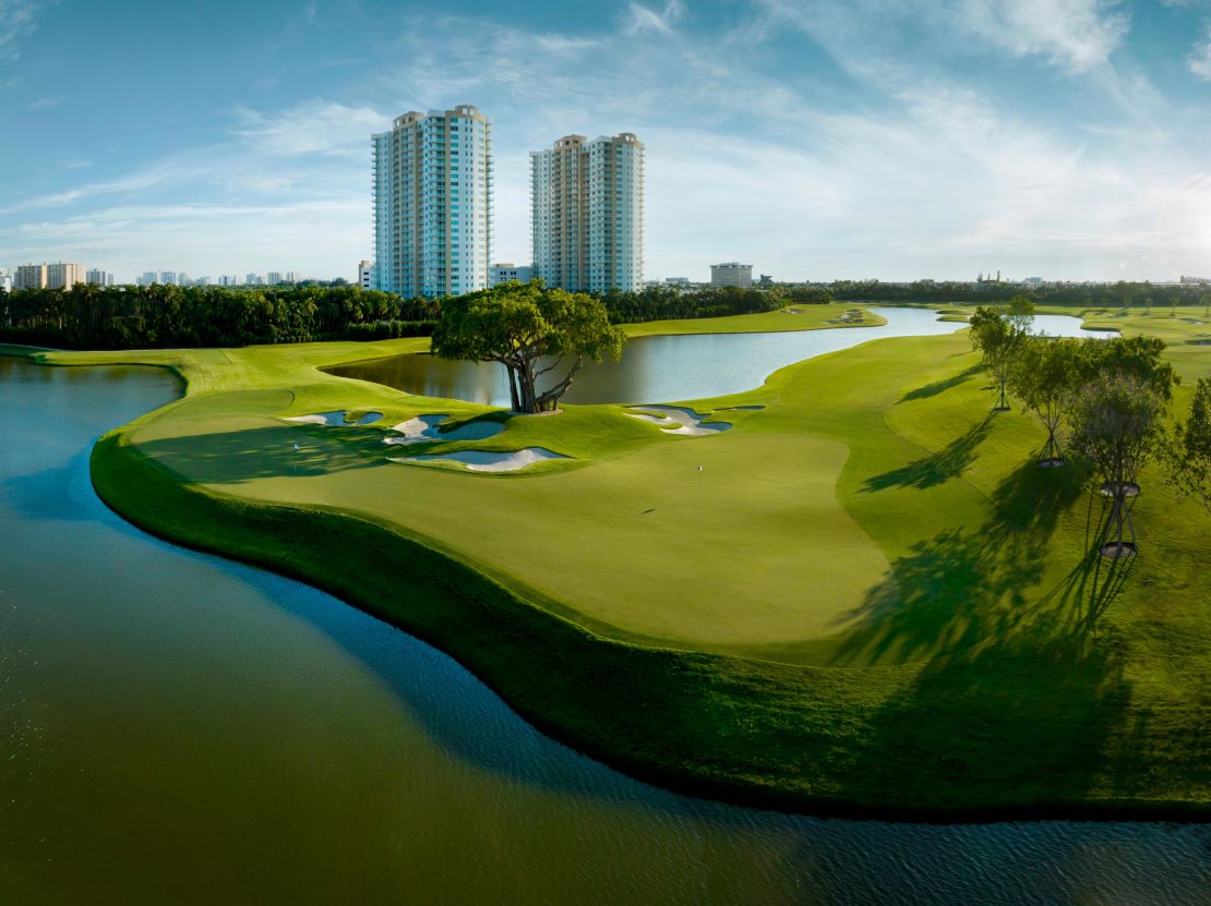 The course is the latest design by Greg Norman, whose firm has designed over 100 courses.