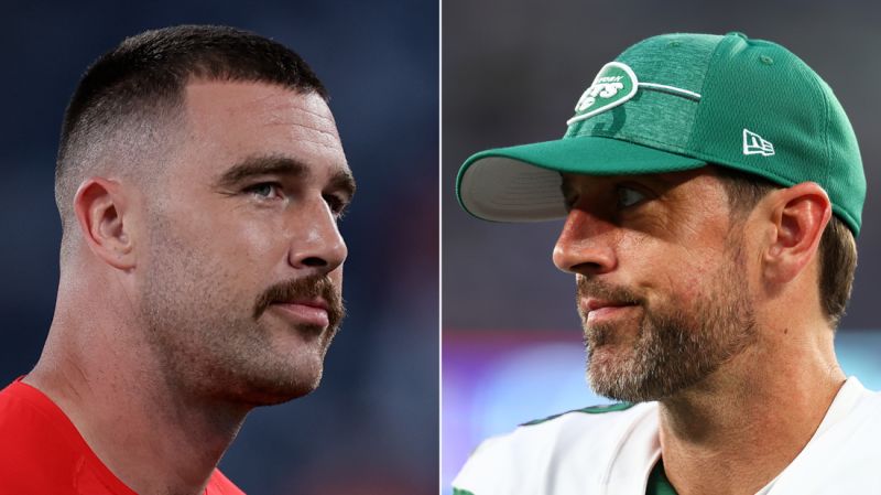 Kansas City Chiefs’ Travis Kelce laughs off Aaron Rodgers’ ‘Mr. Pfizer’ quip