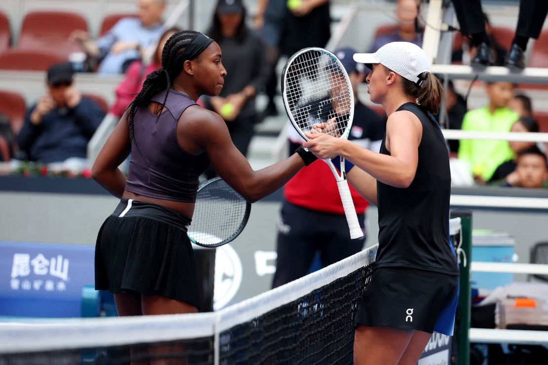 Świątek won the French Open earlier this year.