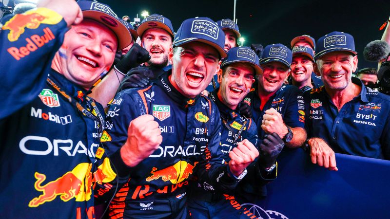 Max Verstappen crowned Formula One world champion