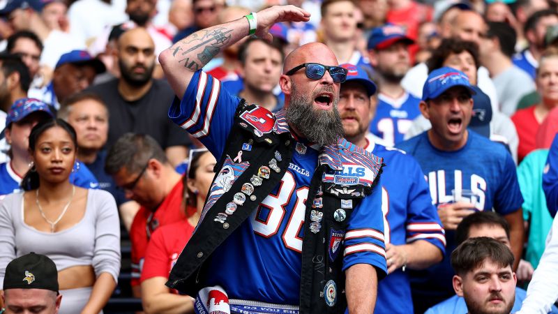 Buffalo Bills fans turn a pocket of London into a home from home but Jacksonville Jaguars spoil the party