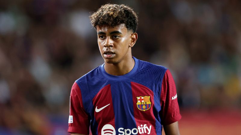 Barcelona’s teenage star Lamine Yamal is ‘touched by the wand of God’