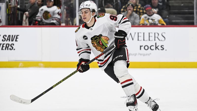 ‘He’s just all business’: Connor Bedard, 18, impresses for Chicago Blackhawks in highly-anticipated NHL debut