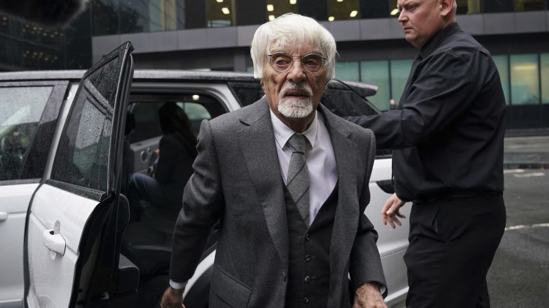 Ex-F1 boss Bernie Ecclestone spared jail after admitting tax fraud