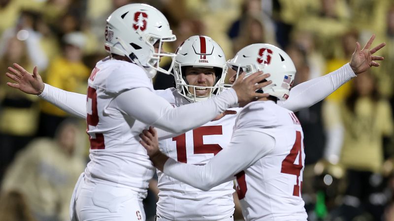 Colorado Buffaloes blow 29-point lead as Stanford Cardinal secure shock win in double overtime