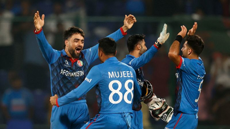 Afghanistan stuns England in one of the biggest ever sporting upsets