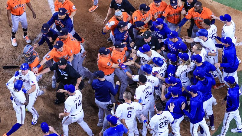 Bryan Abreu receives two-game suspension after hitting Adolis García with pitch