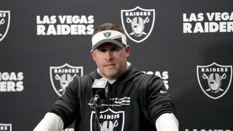 Las Vegas Raiders fire head coach Josh McDaniels and general manager after rocky start to season