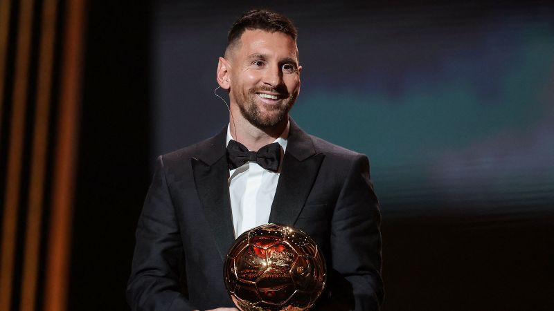 Lionel Messi and Aitana Bonmatí win men’s and women’s Ballon d’Or awards