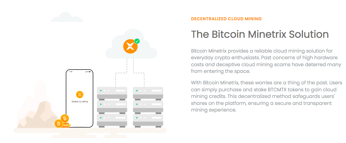 bitcoin minetrix decentralized cloud mining