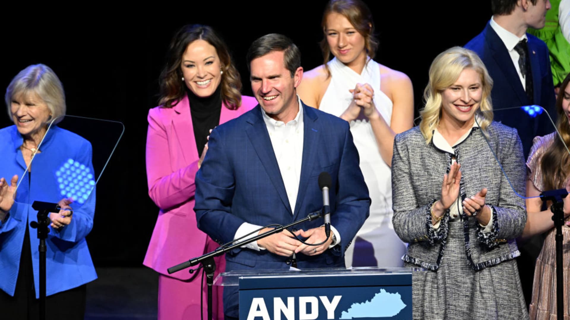 Kentucky Democratic Gov. Andy Beshear wins reelection over challenger backed by Trump