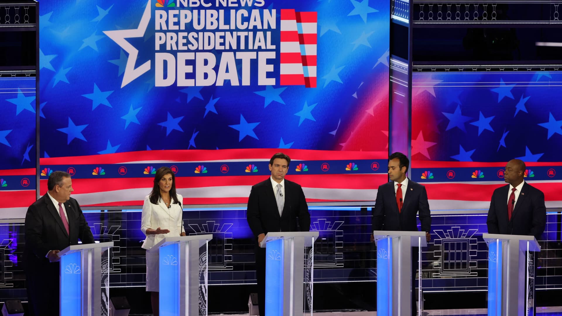 Republican debate key moments: Haley’s ‘scum’ swipe, Christie’s Warren Buffett shoutout