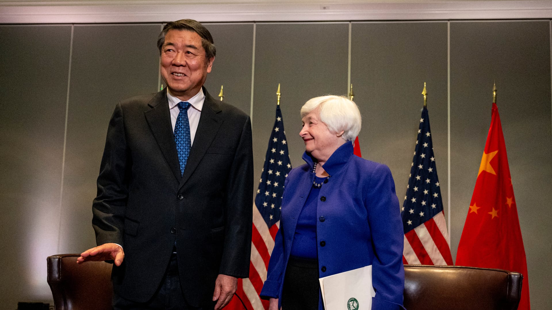 Yellen and China’s He to ‘intensify communication’ after pre-APEC meetings