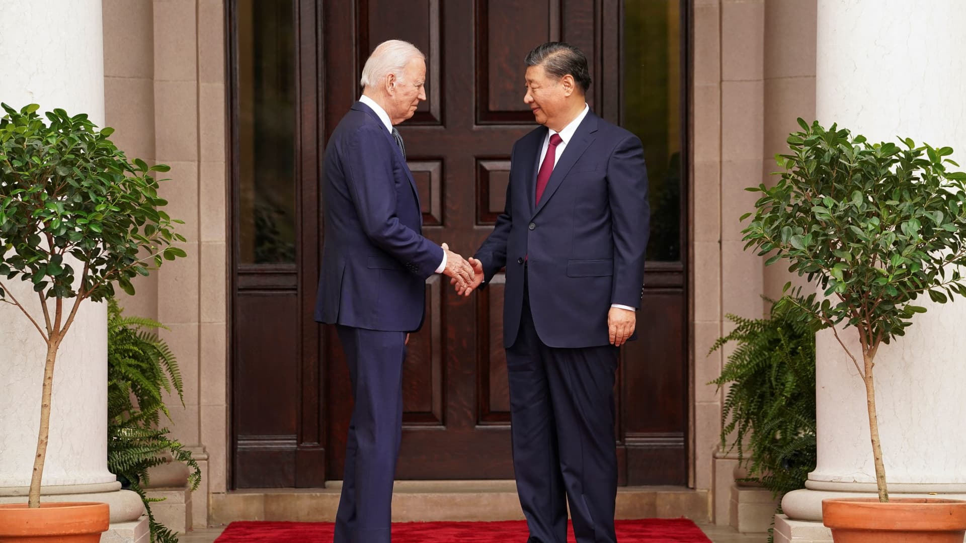 Earth is ‘big enough’ for U.S. and China to succeed, Xi says as he meets Biden