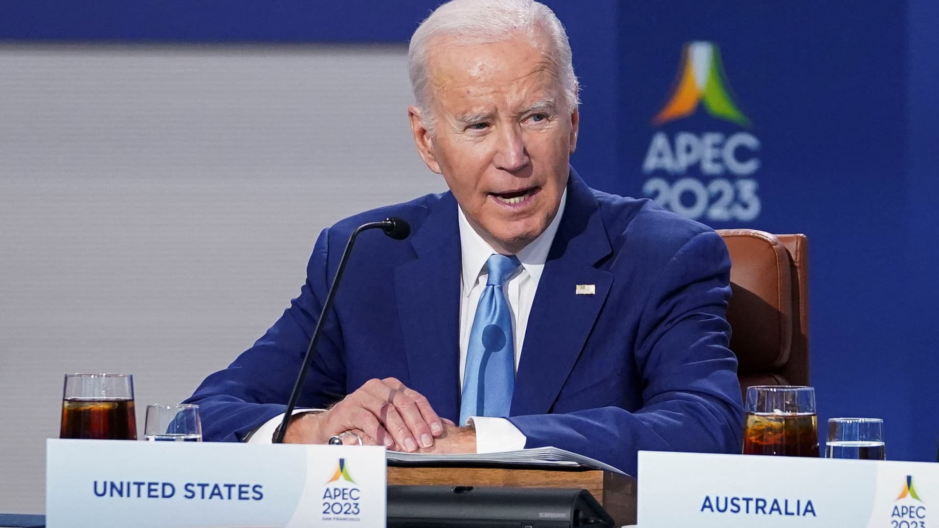 Biden signs a bill averting a government shutdown for now, with Israel and Ukraine aid still stalled