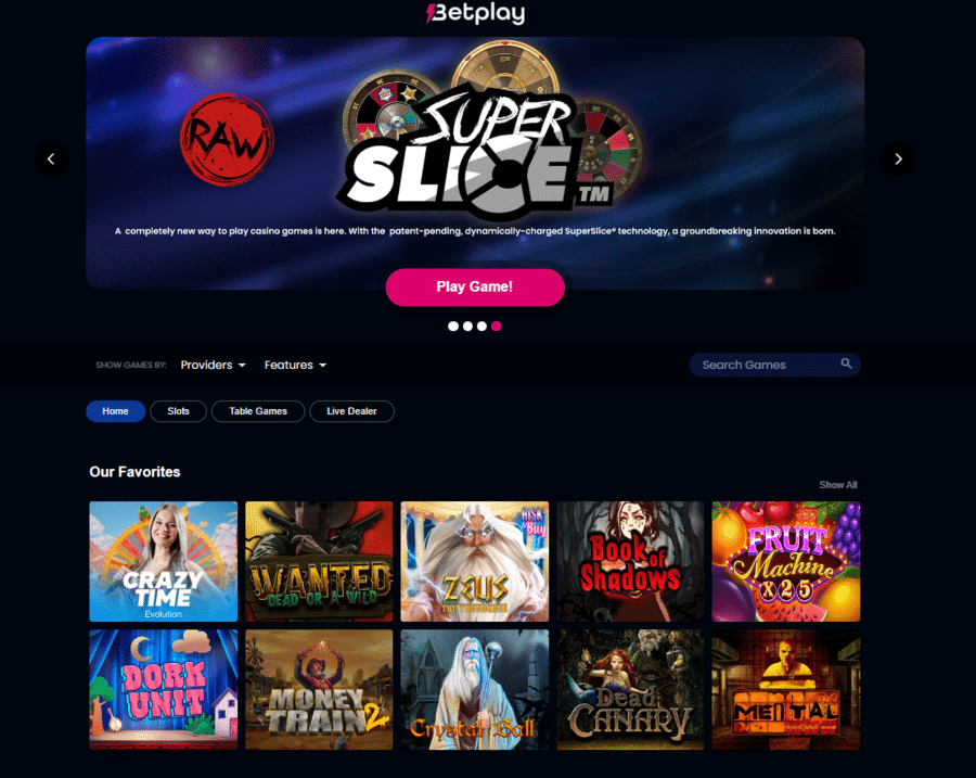 Betplay super slice game