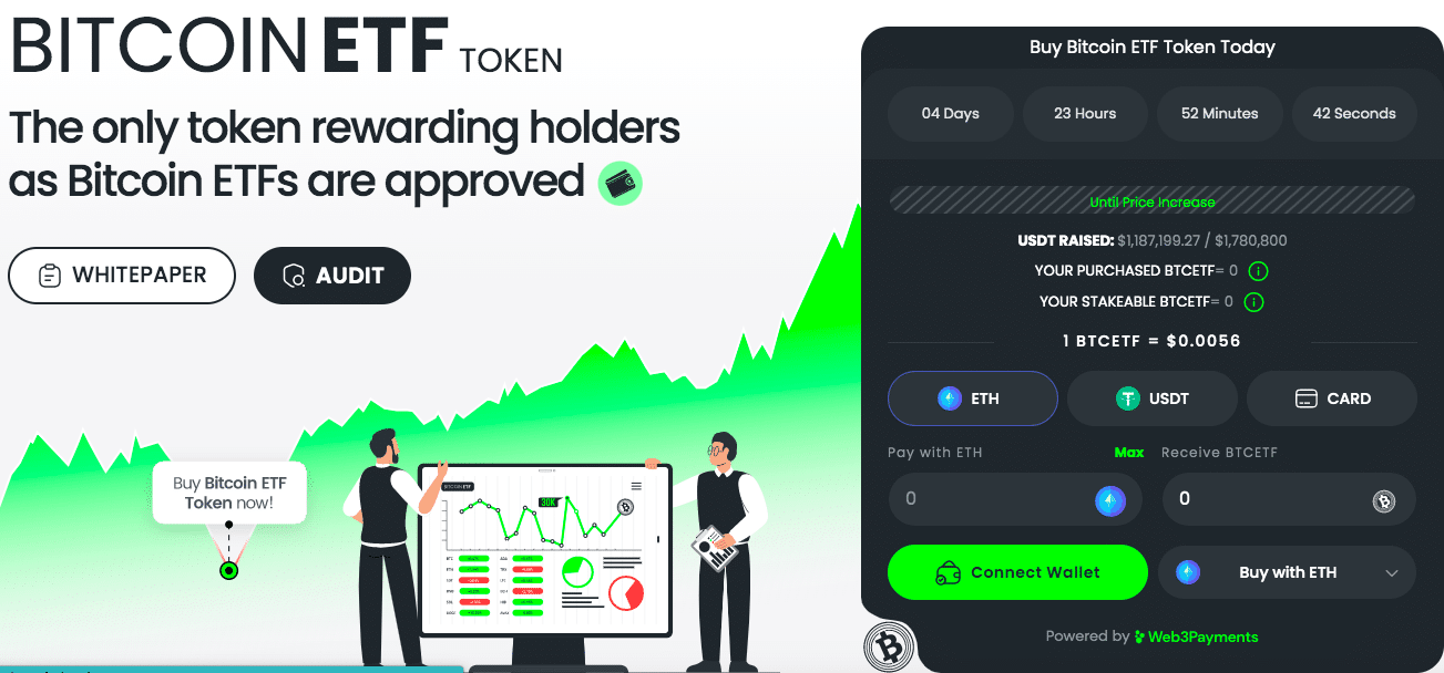 Bitcoin ETF token presale