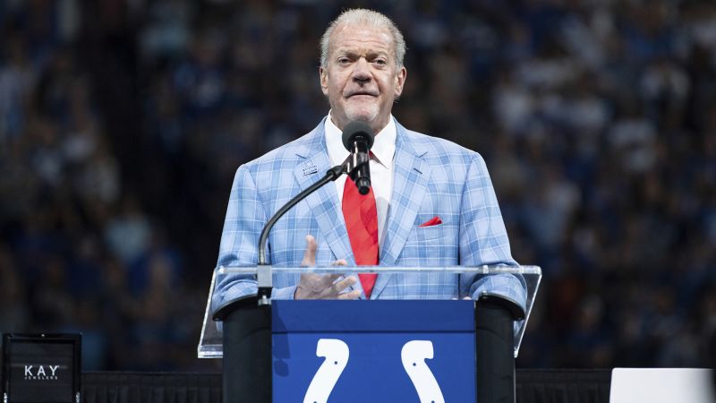 Indianapolis Colts owner Jim Irsay says he was arrested in 2014 because he’s a ‘rich, White billionaire’