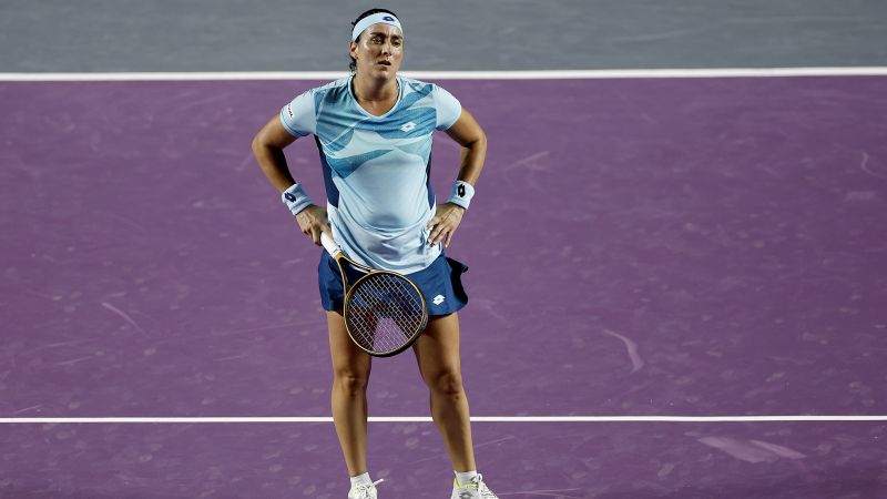 Tennis star Ons Jabeur to donate part of her WTA Finals prize money to ‘help the Palestinians’